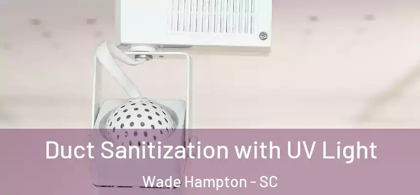 Duct Sanitization with UV Light Wade Hampton - SC